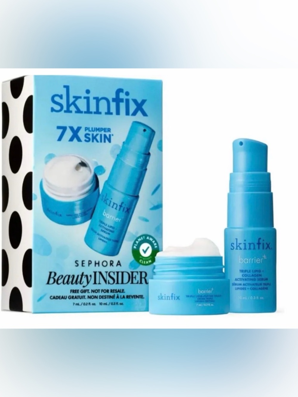 Skinfix Barrier + Triple Lipid Activating Serum 10ml + Peptide Cream 7ml DUO SET